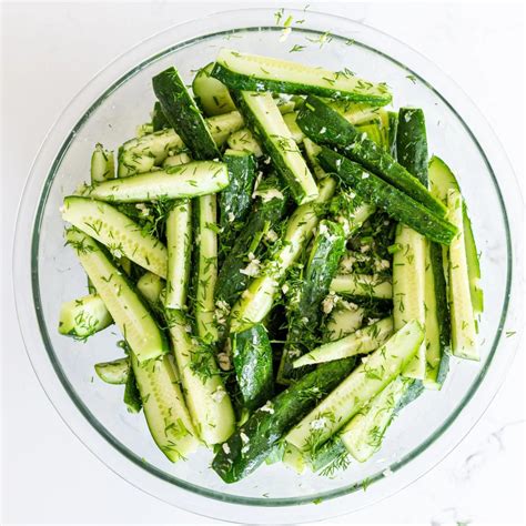 recipes for large cucumbers